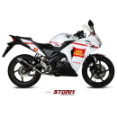Storm Black by Mivv Oval Honda CBR 125 R 11- 16 ,...