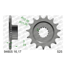 Ritzel 94605-17 | 17Z - 525 , 94605-17  HUSABERG / FE 650...