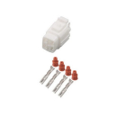 ACEWELL | 4er Stecker | weiblich | weiss , ACE-4PF...