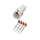 ACEWELL | 4er Stecker | männlich | weiss , ACE-4PM  SHERCO / SE 510 I-R RACING / SE 510 I / 2012 / OFFROAD / ENDURO , ACE-4PM