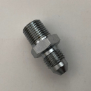 Adapter | 3/8-24 UNF - 1/8 NPT | chrom , 295099  KTM /...