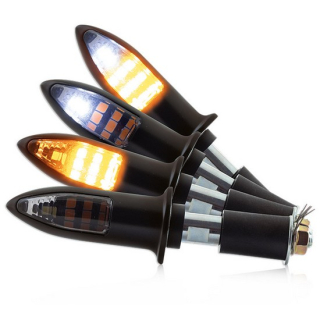 LED-Lenkerendenblinker "ARROW" | schwarz | ALU , 298048  KTM / 250 SX-F / 250 SX-F / 2014 / OFFROAD / MX , 298048