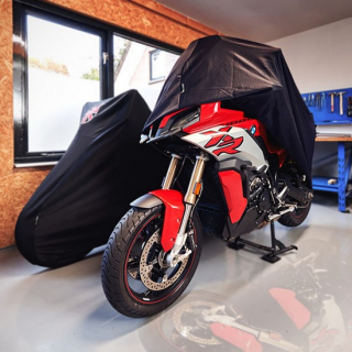 Motorrad-Abdeckplane "Flexx" | Gr. L | schwarz , 380017  KTM / 125 SX / 125 SX / 2014 / OFFROAD / MX , 380017