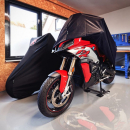 Motorrad-Abdeckplane "Flexx" | Gr. L | schwarz...