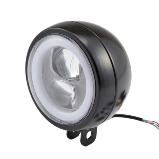 LED-Scheinwerfer "Capsule 120" | schwarz | Alu , 271122  KTM / 250 EXC SIX DAYS / 250 EXC / 2017 / OFFROAD / ENDURO , 271122