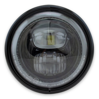 LED-Scheinwerfer "Pearl" 5-3/4" | schwarz glanz , 271144  KTM / 300 EXC SIX DAYS / 300 EXC / 2016 / OFFROAD / ENDURO , 271144