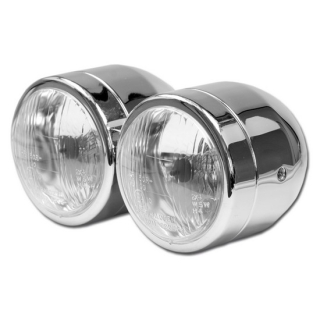Scheinwerferset 3,5" | Ø 90 | H4/H4 | verchromt , 271250  KTM / 250 EXC-F / 250 EXC-F / 2009 / OFFROAD / ENDURO , 271250