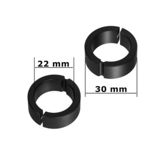Distanzringset | Lenkerendenspiegel | Ø 30x12mm   , 282105-ALU-1  HUSQVARNA / TE 300 SPECIAL EDITION / TE 300 / 2014 / OFFROAD / ENDURO , 282105-ALU-1
