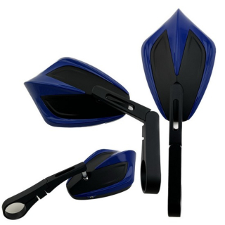 Lenkerendenspiegel "MOVE 10" | Alu | blau | D30 , 282560-3  KTM / 125 EXC SIX DAYS / 125 EXC / 2011 / OFFROAD / ENDURO , 282560-3