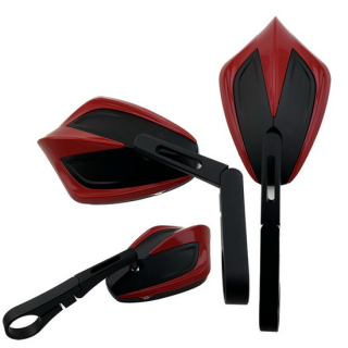 Lenkerendenspiegel "MOVE 10" | Alu | rot | D30 , 282560-4  KTM / 125 EXC SIX DAYS / 125 EXC / 2012 / OFFROAD / ENDURO , 282560-4