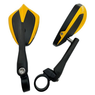 Lenkerendenspiegel "MOVE 12" | Alu | gelb | D28 , 282575-8  KTM / 200 EXC / 200 EXC / 2000 / OFFROAD / ENDURO , 282575-8