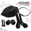 Lenkerendenspiegel "FEVER" | schwarz | M8...