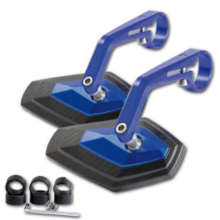 Lenkerendenspiegel "Diamond" | blau | 7/8+1" , 282633-AB  KTM / 300 EXC SIX DAYS / 300 EXC / 2015 / OFFROAD / ENDURO , 282633-AB
