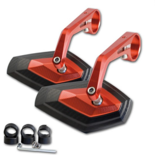 Lenkerendenspiegel "Diamond" | orange | 7/8+1" , 282633-AO  KTM / 300 EXC SIX DAYS / 300 EXC / 2014 / OFFROAD / ENDURO , 282633-AO
