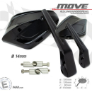 Lenkerendenspiegel "MOVE" | schwarz | M6/ID14 ,...