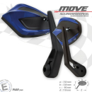 Lenkerendenspiegel "MOVE" | M6 Universal | blau...