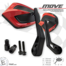 Lenkerendenspiegel "MOVE" | M16 Yamaha | rot ,...