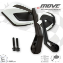 Lenkerendenspiegel "MOVE" | M8 Kawasaki | weiss...