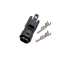 2er Stecker | männlich | schwarz , 284-CON-10...