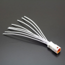 Adapterkabel mit 8er Stecker | männlich | weiss ,...