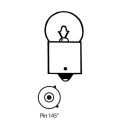 Kugellampe | 12V | 23W | Bay15s | Pin 145° , 284163...