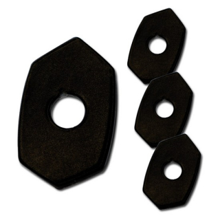 Indy Spacer Kawasaki | schwarz | Stahl | M10 , 284197-M10  KTM / 300 EXC TPI SIX DAYS / 300 EXC / 2018 / OFFROAD / ENDURO , 284197-M10