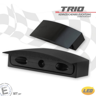 LED-KZB "TRIO" | CNC-Gehäuse | Alu | schwarz , 284344-SET  HUSQVARNA / TE 300 I / TE 300 / 2022 / OFFROAD / ENDURO , 284344-SET