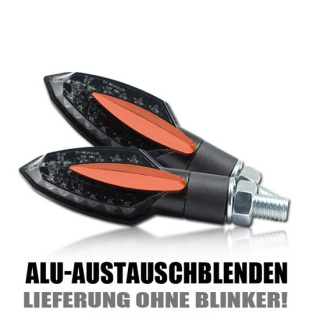 Austauschblende "Sliver" | orange eloxiert , 284829-AO  KTM / 500 EXC-F / 500 EXC-F / 2021 / OFFROAD / ENDURO , 284829-AO