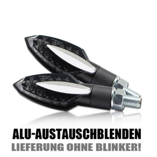 Austauschblende "Sliver" | silber eloxiert , 284829-AS  KTM / 350 EXC-F WESS / 350 EXC-F / 2023 / OFFROAD / ENDURO , 284829-AS