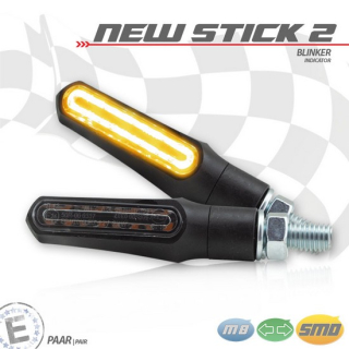 LED-Blinker "NEW STICK 2" | ABS | schwarz , 284834  KTM / 300 EXC FACTORY EDITION / 300 EXC / 2011 / OFFROAD / ENDURO , 284834