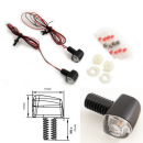 SMD-Blinker "Fly" | Alu | schwarz , 284863  KTM...