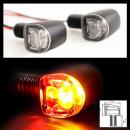 SMD-Blinker-RL Kombi "Fly" | Alu | schwarz ,...