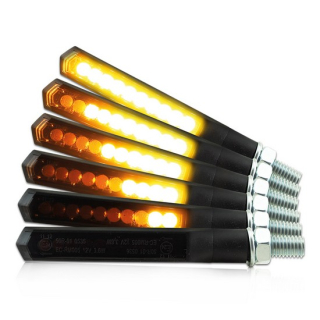 LED-Blinker "LINE" | SEQ | ABS | schwarz , 284868  HUSQVARNA / TE 300 / TE 300 / 2017 / OFFROAD / ENDURO , 284868