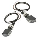 LED-Blinker D-Light "MINI1" | Alu | schwarz ,...