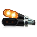 LED-Blinker "NICE" | schwarz | M8 | Alu ,...