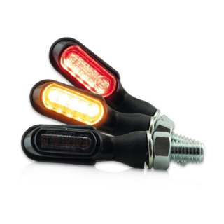 SMD-Blinker/RL "Heat" | ABS | schwarz , 284882  HUSQVARNA / TE 250 / TE 250 / 2015 / OFFROAD / ENDURO , 284882