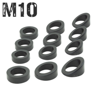 Schrägscheiben-Set | M10 Blinker | 12Tlg. | ABS , 284M10  KTM / 250 EXC-F SIX DAYS / 250 EXC-F / 2009 / OFFROAD / ENDURO , 284M10