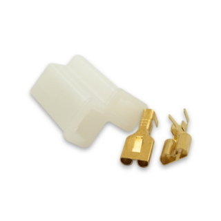 Winkelstecker-Set für 2-Polige Relais , 286101-1  KTM / 125 EXC / 125 EXC / 2004 / OFFROAD / ENDURO , 286101-1
