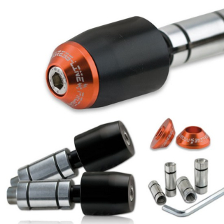 Lenkergewichte für Montage von Lenkerendenspiegel , 287000-S-AO  KTM / 300 EXC / 300 EXC / 2004 / OFFROAD / ENDURO , 287000-S-AO