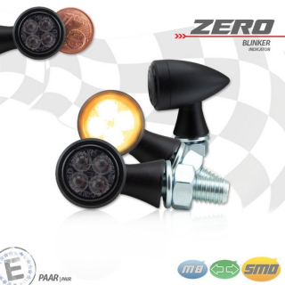 SMD-Blinker "Zero" | Alu | schwarz , 294001  HONDA / CR 250 R (ME03) / CR 250 R / 2001 / OFFROAD / MX , 294001