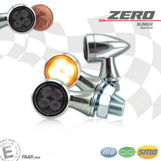 SMD-Blinker "Zero" | Alu | chrom , 294002  HONDA / CR 250 R (ME03) / CR 250 R / 2000 / OFFROAD / MX , 294002