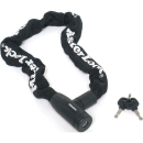 Master Lock KETTE / 8391 SCHWARZ 90CM X 8MM MIT DISC...