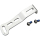 RST DYNAMOHALTER F. 28", AB MODELL 2006 SILBER,  MIT 2 BEF.SCHRAUBEN FA003856211