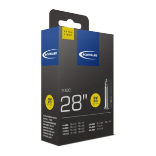 Schwalbe SCHLAUCH SV20 EXTRA LIGHT 60MM 18/25-622/630 SB10426363