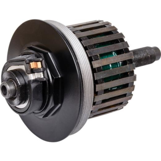 SHIMANO Dynamoeinheit 108 mm DH-C3000-3N-QR Schwarz Y-2AU98050