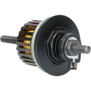 SHIMANO Dynamoeinheit 140 mm DH-C6000-2N Schwarz Y-2AW98020