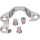 SHIMANO Abdeckplatte Links PD-M520 inkl. Befestigungsschraube Y-45D98020