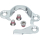 SHIMANO Abdeckplatte Rechts PD-T400 inkl. Schrauben Y-41V98110