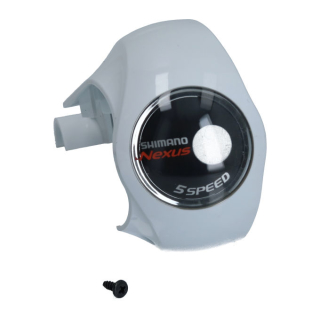 SHIMANO Abdeckung SL-5S30 Weiß HR inkl. Befestigungsschraube Y-6WY98020