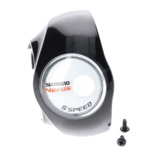 SHIMANO Abdeckung SL-5S30 Schwarz HR inkl. Befestigungsschraube Y-6WY98030
